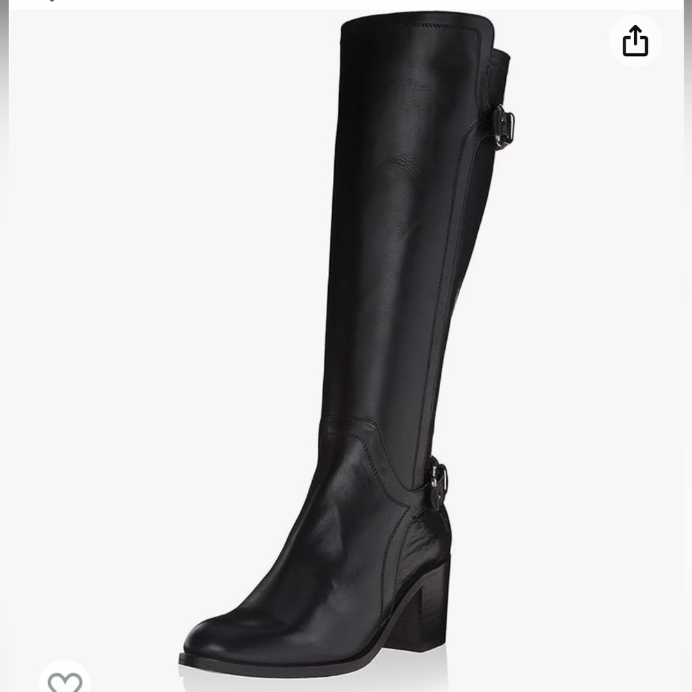 Frye Knee Length Leather Boots - Picture 4 of 8